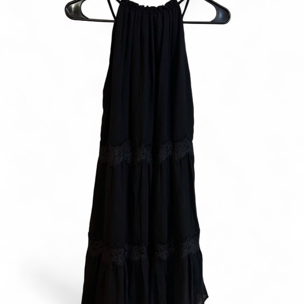 Do+Be Elegant Black Ruffled Top - image 7